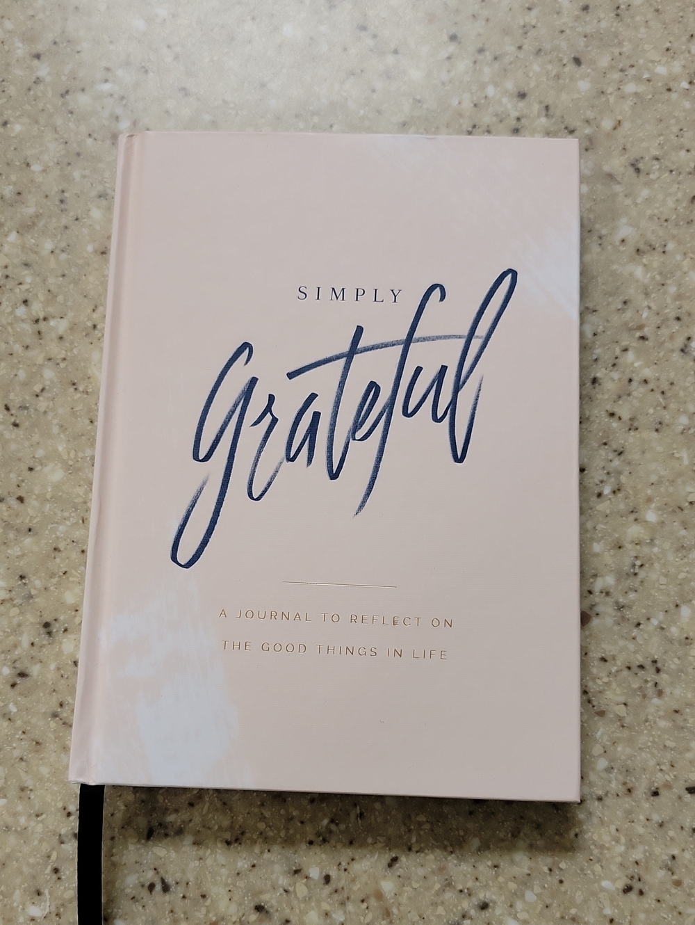 Simply Grateful Pink Journal by